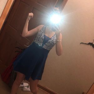 dillard’s dress (honey and rosie) only worn once.